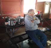 ABØDX at food prep station